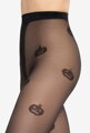Women’s tights with Halloween pumpkin pattern CRAZY TRICK WZ.04 40 DEN Gatta