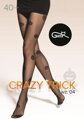 Women’s tights with Halloween pumpkin pattern CRAZY TRICK WZ.04 40 DEN Gatta