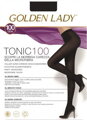 Women's opaque tights TONIC 100 DEN Golden Lady
