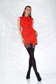 Patterned tights with heart detail AFFECTION 22306 50 DEN Knittex