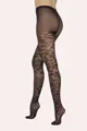 Luxury Lace Pattern Tights CHANTILLY 30 DEN Knittex