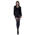 Tights with glittery stripes on the thigh DIUNA 3D 50 DEN Knittex
