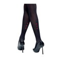 Tights with hearts GODDESS 3D 50 DEN Knittex