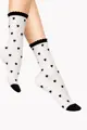 Thin socks with hearts CUORI 20 DEN Lores