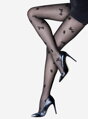 Fantasy Bee Pattern Tights HONEY 20 DEN Lores