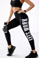 Leggings with a wide elastic waistband LET'S WORK 90 DEN Lores