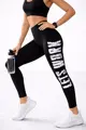 Leggings with a wide elastic waistband LET'S WORK 90 DEN Lores