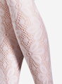 Fishnet tights with large geometric pattern LUCCA Lores
