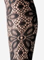 Fishnet tights with large geometric pattern LUCCA Lores