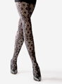 Fishnet tights with large geometric pattern LUCCA Lores