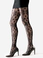 Fishnet tights with large geometric pattern LUCCA Lores