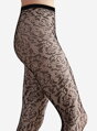 Floral Fishnet Tights MATERA Lores