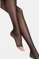Ultra-thin toe-less tights SANREMO 8 DEN