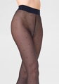 Tights with a delicate diamond pattern ALLURE F05 Marilyn