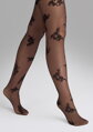 Patterned sheer tights with floral design ALLURE G008 20 DEN Marilyn