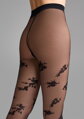 Patterned sheer tights with floral design ALLURE G008 20 DEN Marilyn