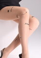 Women’s Sheer Printed Tights ALLURE G009 Marilyn