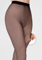 Thermal tights with a fishnet effect CHARLY F2IN1 80 DEN Marilyn