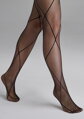 Fishnet tights CHARLY G004 Marilyn leg detail