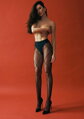 Fishnet tights CHARLY G004 Marilyn on model