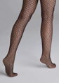 Fishnet tights with irregular pattern CHARLY G005 Marilyn