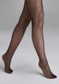 Fishnet tights with irregular pattern CHARLY G005 Marilyn