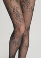 Floral Fishnet Tights CHARLY I015 Marilyn