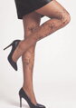 Floral Pattern Tights EMMY I014 30 DEN Marilyn
