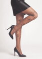 Floral Pattern Tights EMMY I014 30 DEN Marilyn