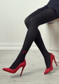 Luxury patterned tights with lace GUCCI G33 100 DEN Marilyn