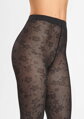 Women’s tights with floral pattern on micro mesh GRACE F21 40 DEN Marilyn