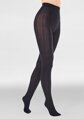 Tights with jacquard pattern visually lengthening the legs DIANA F01 Marilyn