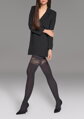 Women's tights with eye-catching lace ZAZU D12 40 DEN Marilyn