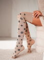 Over the knee 0293 CIRCLES-CROSSES Milena