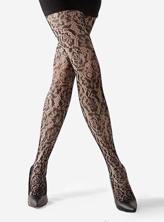 Floral Fishnet Tights MATERA Lores