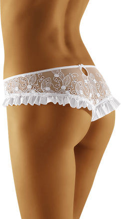 Women's panties with frill trim CHACONA Wolbar