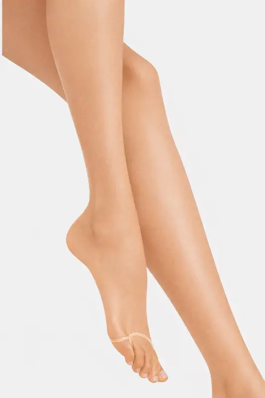 Ultra-thin toe-less tights SANREMO 8 DEN