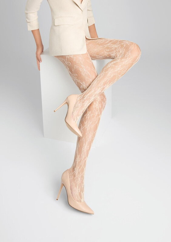 Women's jacquard tights CHARLY E01 Marilyn
