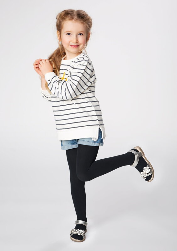 Children's cotton warm tights JULIA 80 DEN Marilyn