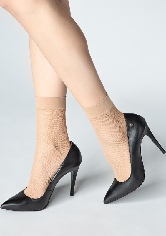 Ženske mrežaste čarapice KABARETKI FORTE 32 Marilyn