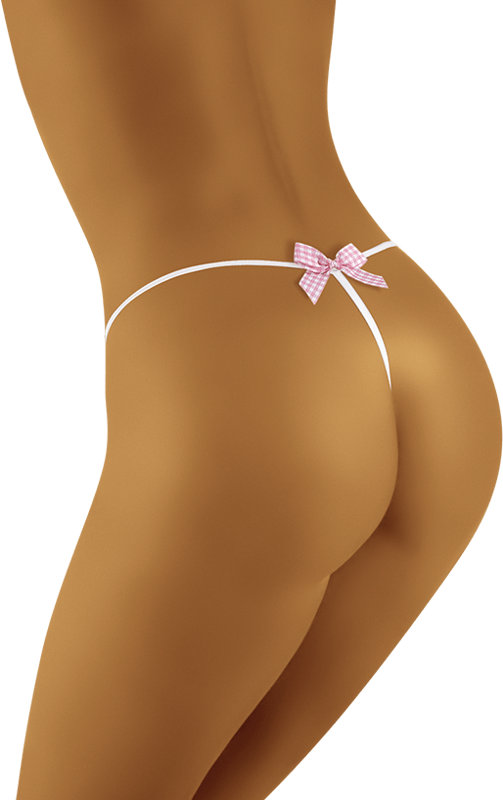 Thong with a bow BONGO Wolbar