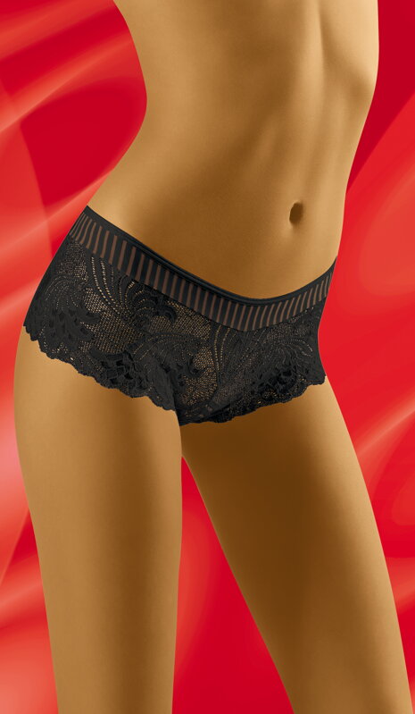 Seductive Lace Briefs with Peacock Feather Motif FIBI Wolbar