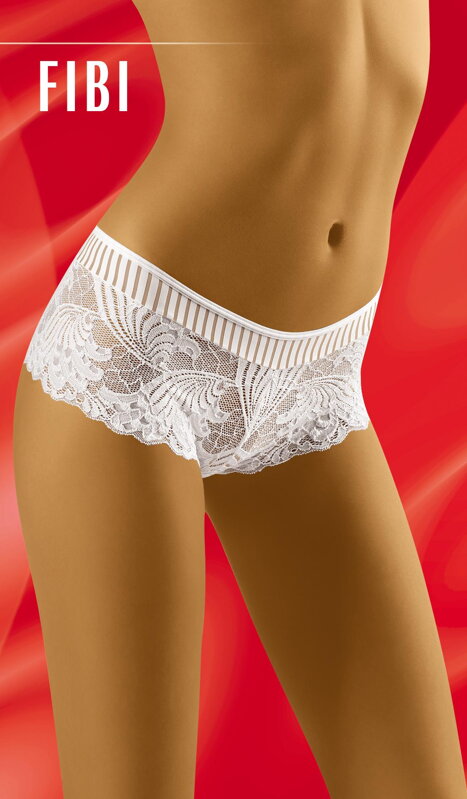 Seductive Lace Briefs with Peacock Feather Motif FIBI Wolbar